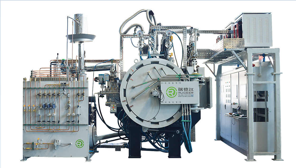four de frittage de pression de gaz 1-100bar pour le ℃ jusqu'à 2100 de céramique de nitrure de silicium