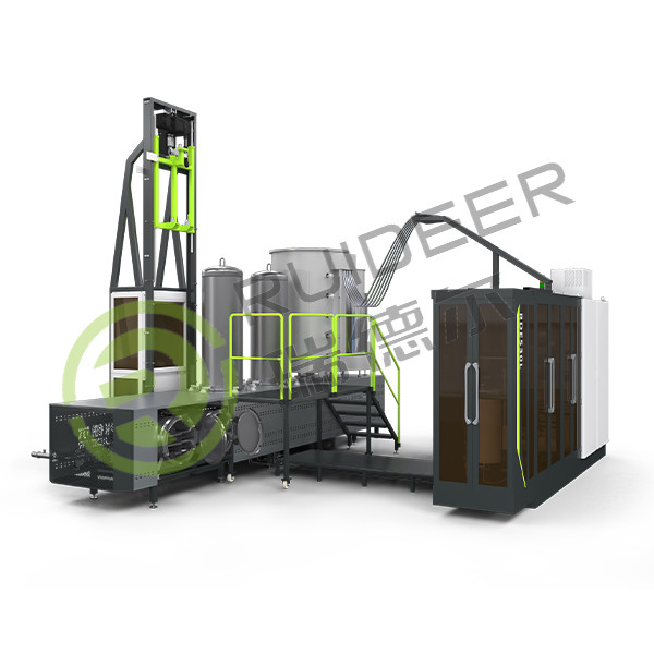 Forneau d'aluminisation chimique à vapeur 900-1050C personnalisable avec codéposition Hf Zr et Si
