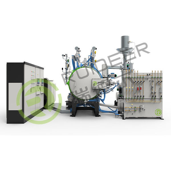 Forneau de frittage à refroidissement rapide de la série RDE à température maximale de travail de 1600 °C et à refroidissement rapide de 35 minutes dans un vide ultra-propre de 1 Pa