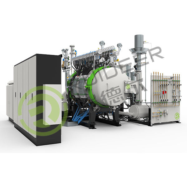 Forneau de frittage à refroidissement rapide de la série RDE à température maximale de travail de 1600 °C et à refroidissement rapide de 35 minutes dans un vide ultra-propre de 1 Pa