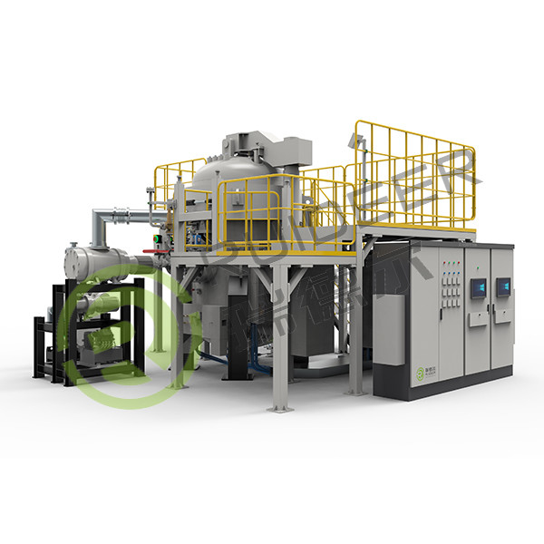Forneau avancé à processus de frittage vertical avec déviation Hc ≤ ± 0,3KA/M et forneau sec à vide