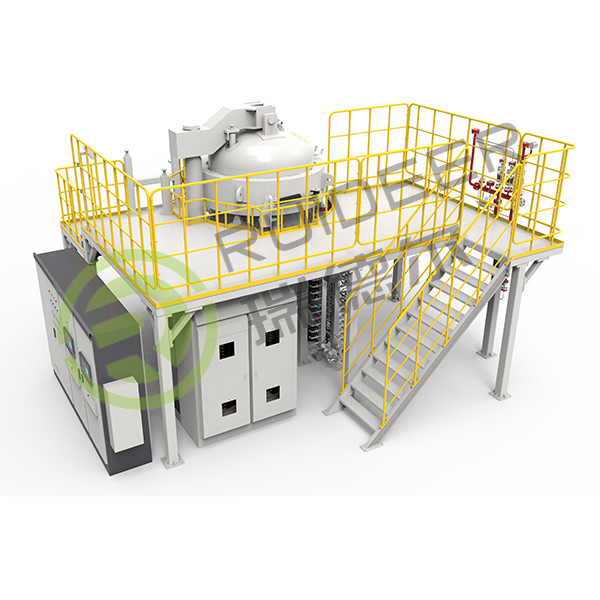 Forneau avancé à processus de frittage vertical avec déviation Hc ≤ ± 0,3KA/M et forneau sec à vide