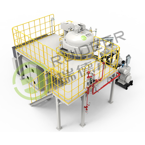 Forneau de frittage à haute température de 2000 °C à pression verticale uniforme de l'atmosphère du gaz dans le gaz N2