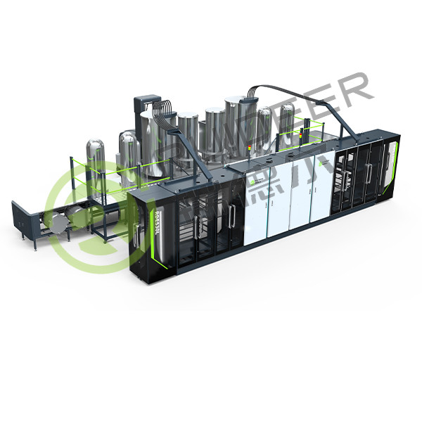 Machine de revêtement CVD à chauffage par résistance électrique pour revêtement à haute température jusqu'à 1000 °C Projet chinois et clé en main