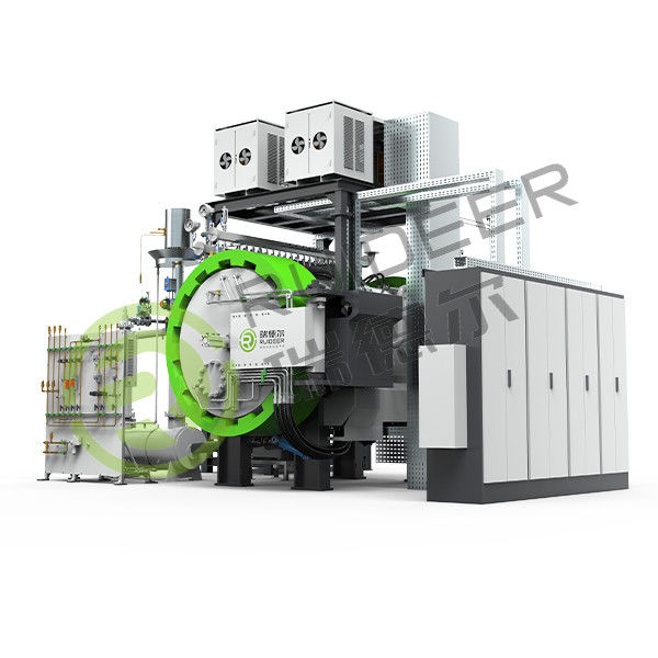 Forneau à vide industriel d'espace efficace personnalisé avec fonctionnalités optionnelles Système de circulation de gaz et diverses spécifications