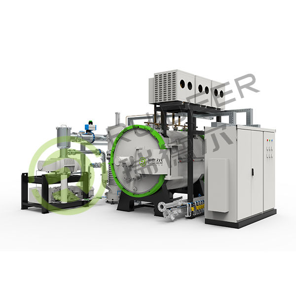 Forneau de traitement thermique sous vide à refroidissement par eau avec certification ISO 9001 en couleur peinture noire