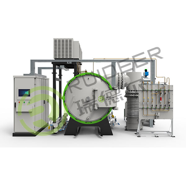 Forneau de traitement thermique sous vide à refroidissement par eau avec certification ISO 9001 en couleur peinture noire