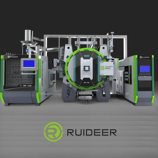 Type de four à vide Forneau de frittage sous pression en couleur de peinture grise pour le frittage avancé