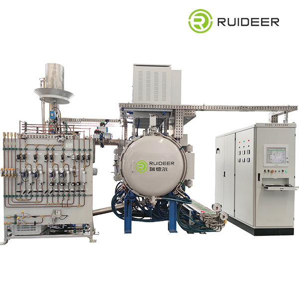 Four à traitement thermique sous vide avec capacité de charge nominale de 50 kg, chauffage par résistance et trempe sous pression