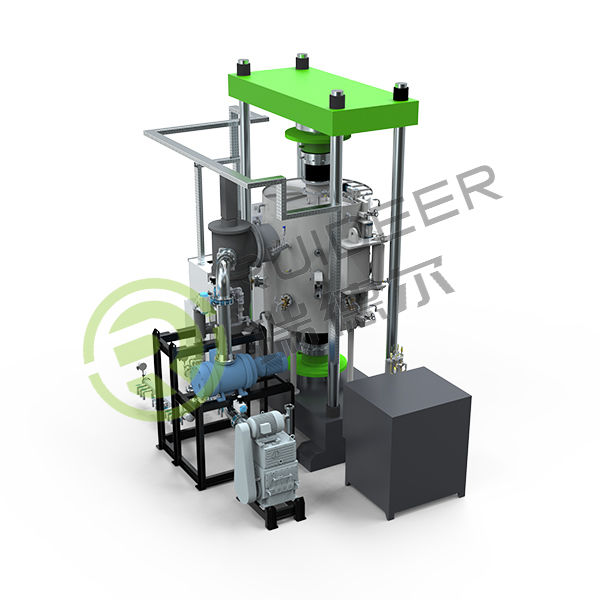 Presse à chaud sous vide, four de frittage, type JR, mandrin électrostatique (céramique en nitrure d'aluminium)