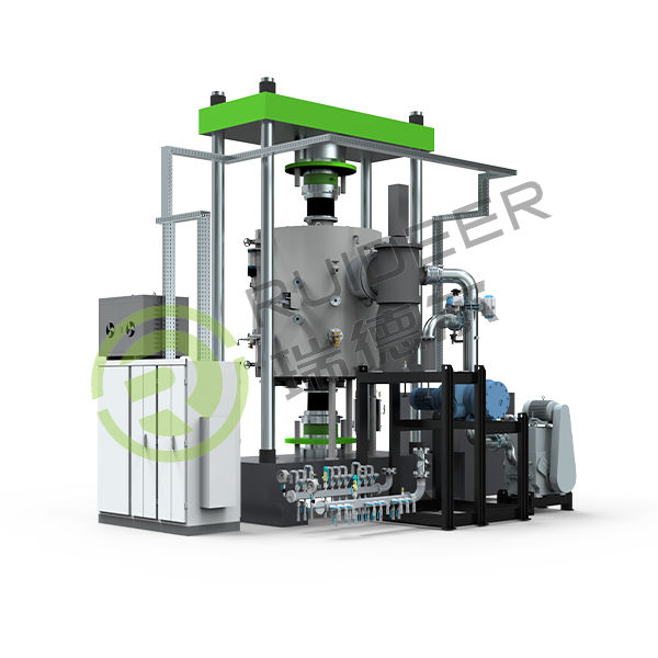 Presse à chaud sous vide, four de frittage, type JR, mandrin électrostatique (céramique en nitrure d'aluminium)