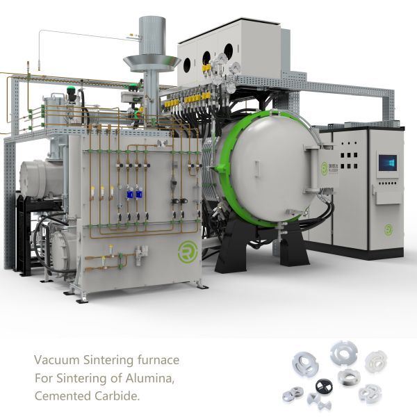 Forneau à vide à haute température 1550C Température maximale de fonctionnement et durée de vie de 20 ans pour les applications industrielles