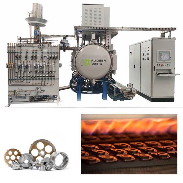 Charge maximale de 1500 kg pour un four de frittage sous vide à haute température avec une température de travail maximale de 1550°C