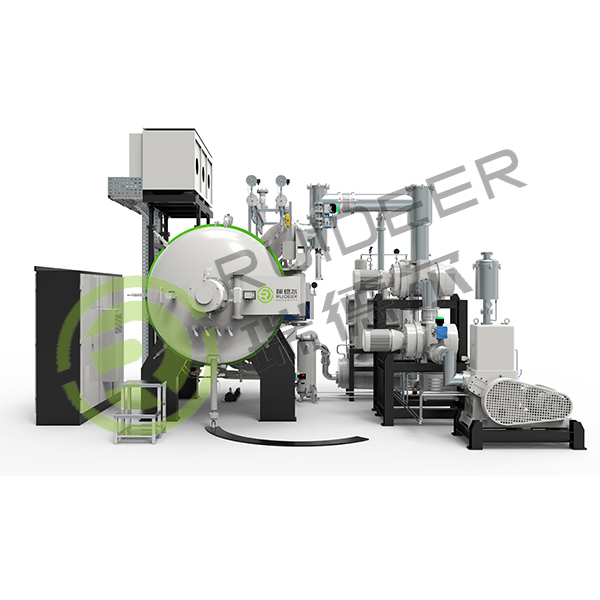 Four à carbure de silicium horizontal ou vertical avec refroidissement rapide et niveau de vide élevé