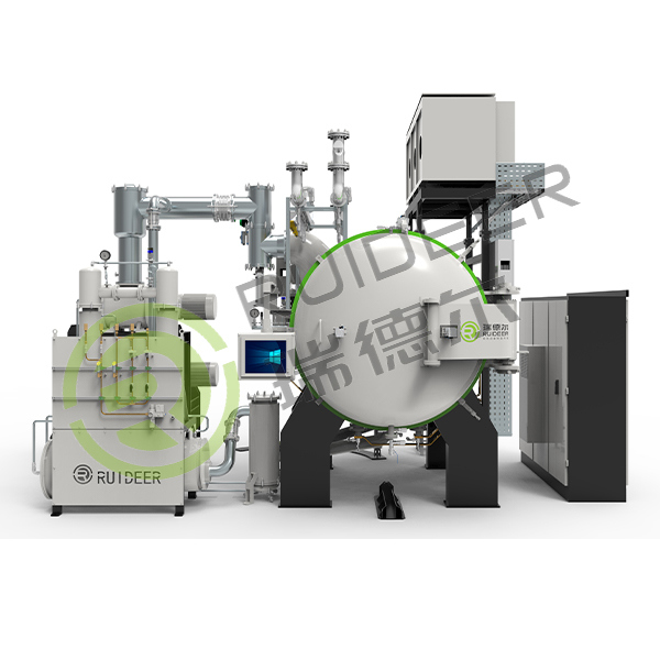 Four à carbure de silicium horizontal ou vertical avec refroidissement rapide et niveau de vide élevé