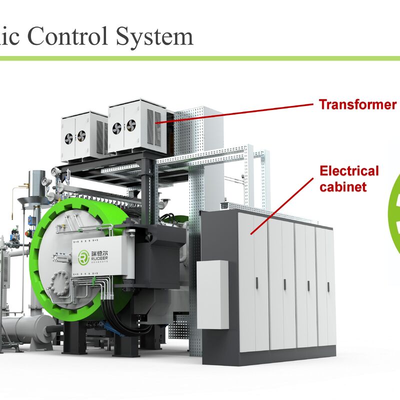 Structure compacte de chauffage résistif Haut niveau d'automatisation Sénateur four HIP pour la métallurgie en poudre