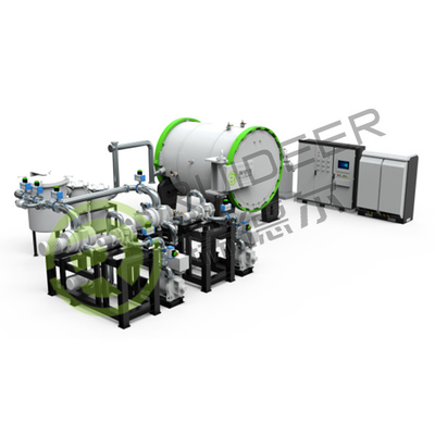 HTCVD CVD au carbure de silicium SIC Fourniture de croissance épitaxique zones de contrôle de température multiples